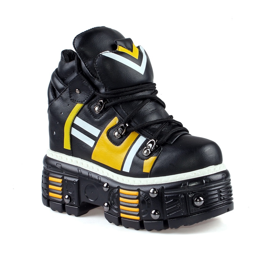 MANGOSTEEN-01 Platform Combat Sneakers